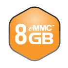 8 GB eMMC Flash Memory