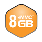  8 GB eMMC Flash Memory